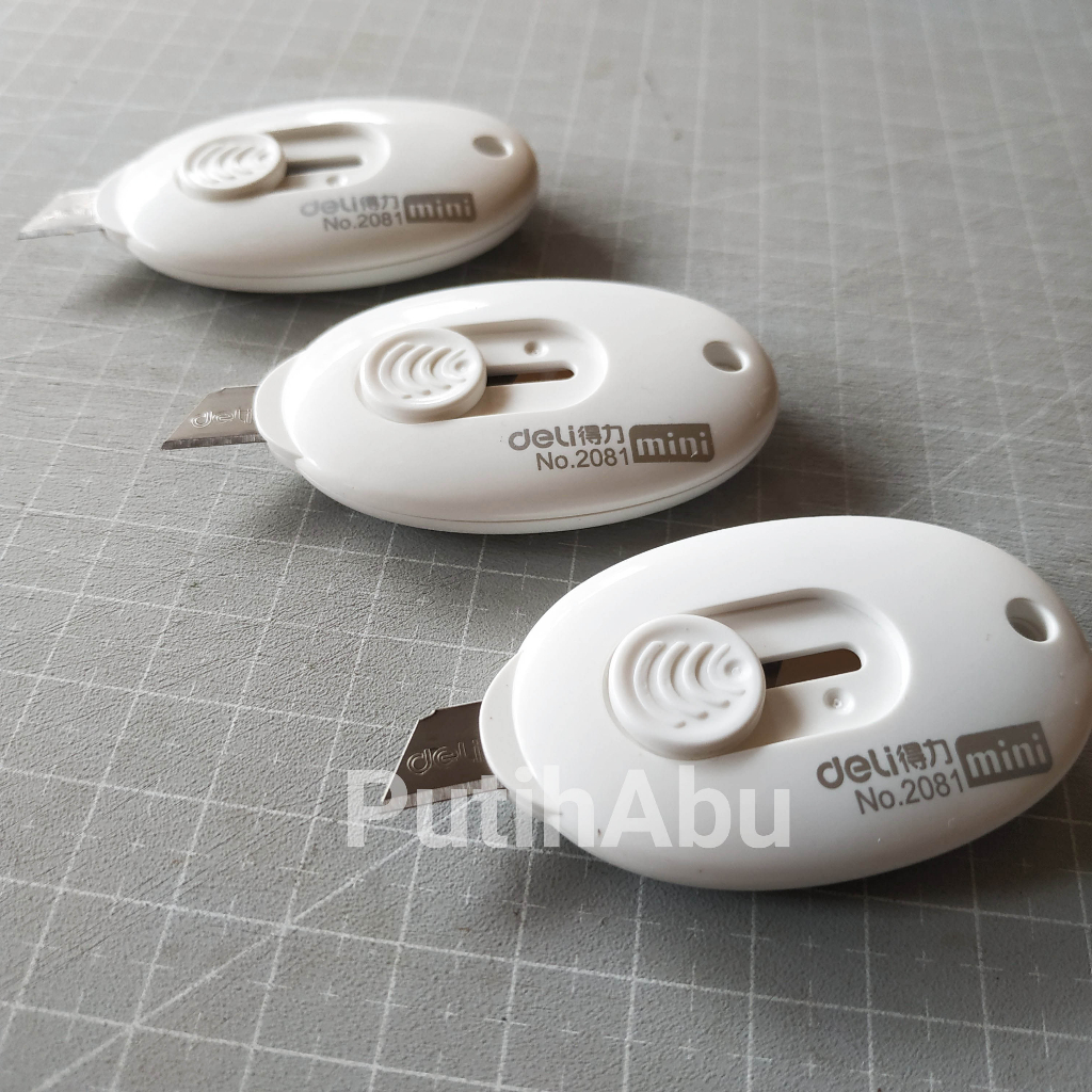 

Mini Cutter Deli Office Tool / Pisau Cutter Kecil Portable Minimalis / Cutter Pembuka Paket