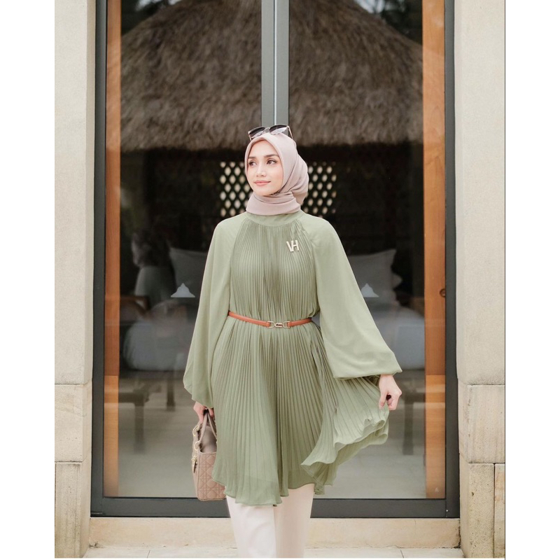 BANGKOK PLEATS TUNIC - BLOUSE PLISKET