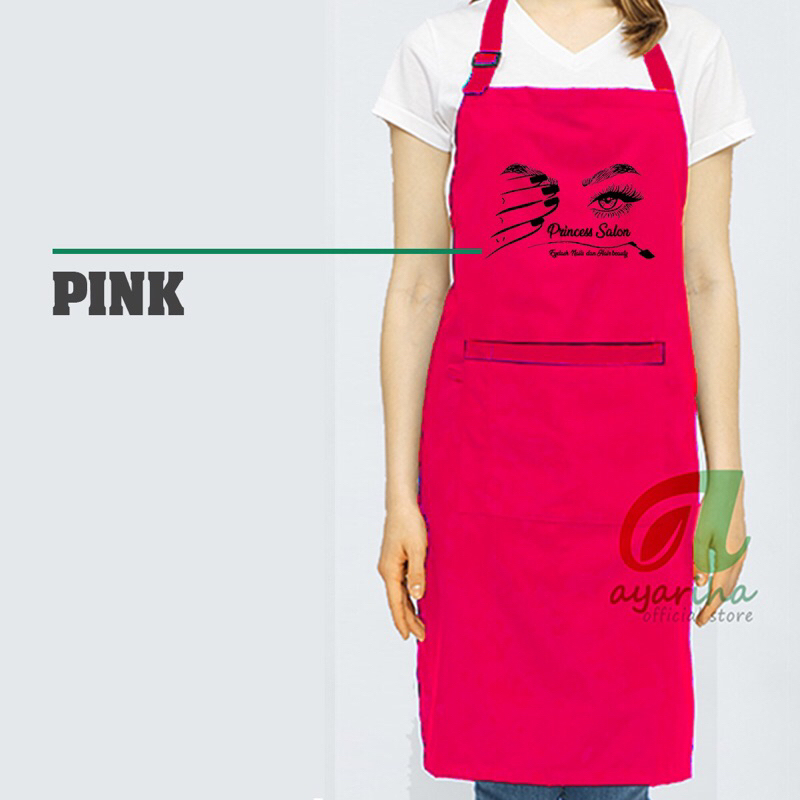 CELEMEK APRON COSTUM SABLON 1 WARNA