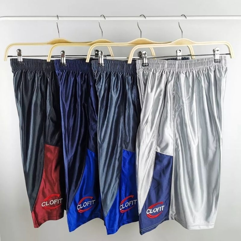 Celana Pendek Pria Jumbo Paragon Polos Bordir
