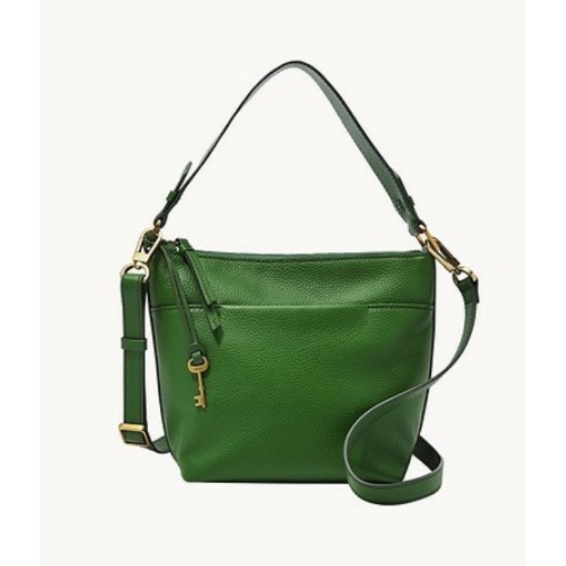 fossil julianna small hobo mdm green