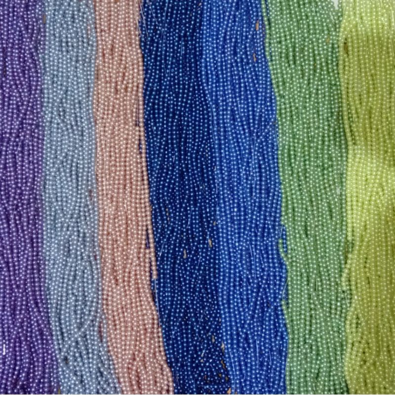 Payet mutiara sintetis mutsin mutiara berat 6mm (satu string)