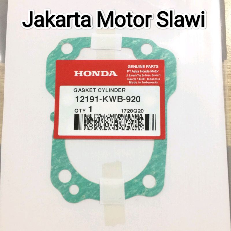 12191 KWB 920 gasket perpak block revo 100 revo 110 blade ori ahm