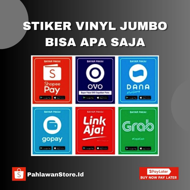 

Sticker Vinly Jumbo Top Apa Aja Bisaaa Instan