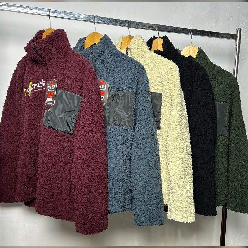 Jaket Sherpa - Jaket Bulu Domba - Jaket pria - Jaket Wanita