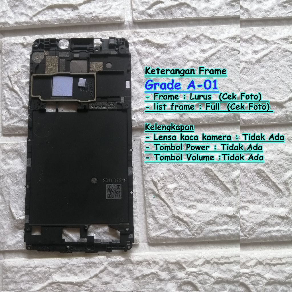 frame leeco le 2 - x526 tatakan lcd copotan