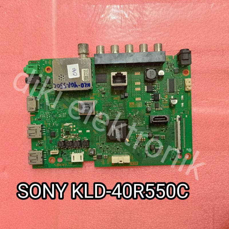 MESIN TV SONY KLD-40R550C MOTHERBOARD - MAINBOARD - MOBO - MB TV