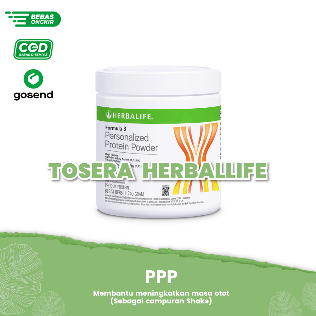 Herbalife-Herbalife Protein Powder-PPP Herbalife-Bisa COD