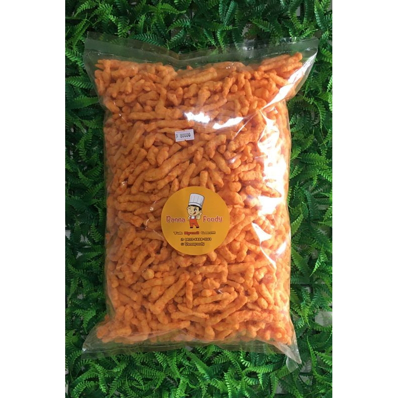 

TWISTCORN ISI 1 KG | Banna Foody | Snack Viral