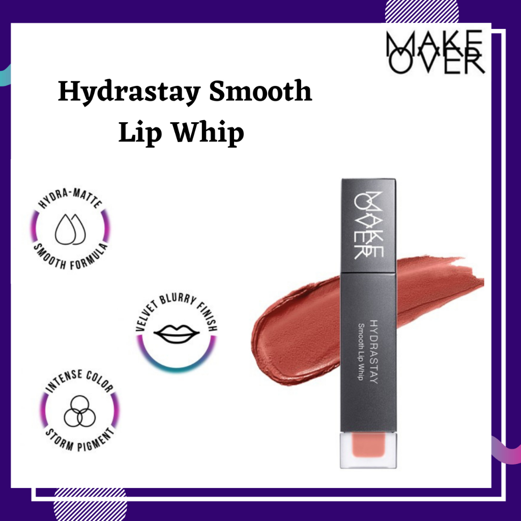 Make Over Hydrastay Smooth Lip Whip 6.5g | Lipcream