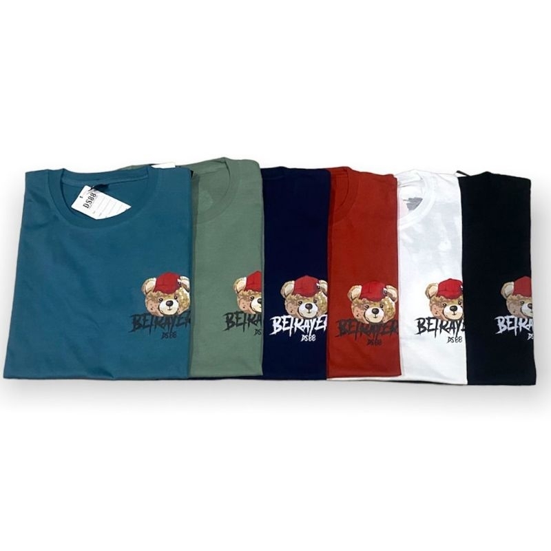 KAOS DISTRO MOTIF BEAR 2 ALL SIZE