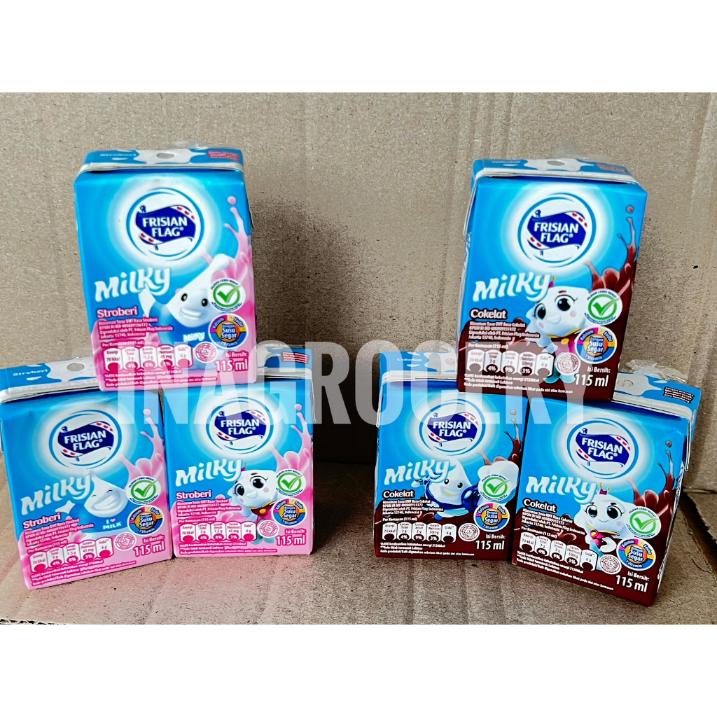 

FRISIAN FLAG MILKY UHT KECIL ( ALL VARIANT ) ( 5 PCS)