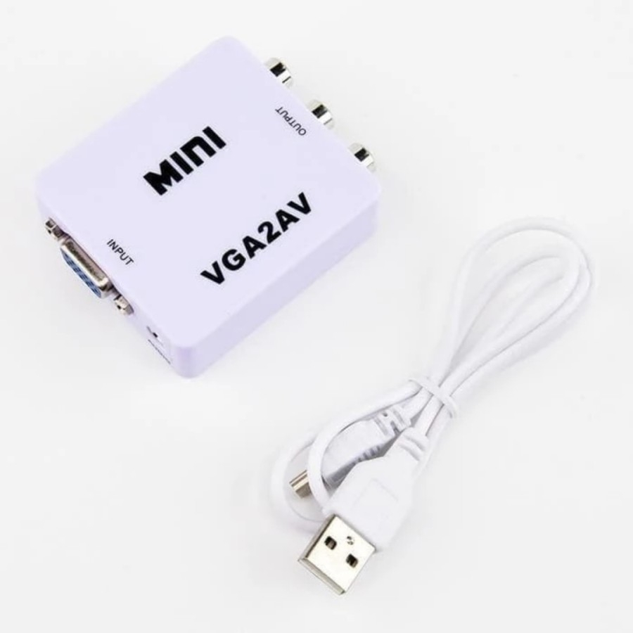 CONVERTER VGA2AV / VGA TO AV RCA / VGA TO RCA AV
