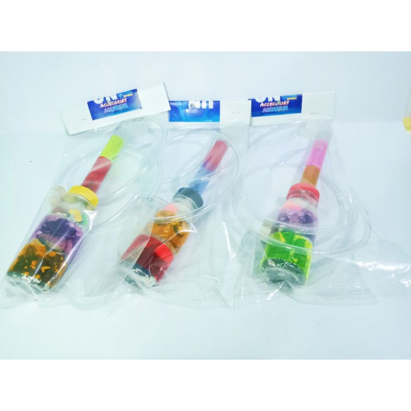 SKIMMER FILTER DAN AIR LIFT FILTER MEDIA PENJERNIH AIR AQUARIUM DENGAN BATU ALAMI