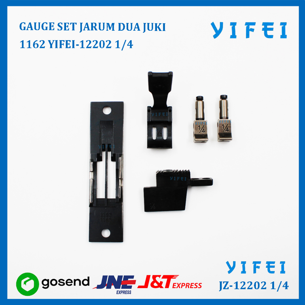 GAUGE SET JARUM DUA JUKI 1162 YIFEI-12202 1/4