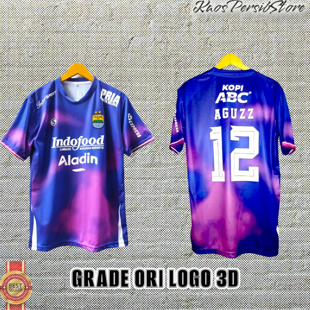 TERBARU Baju bola persib 2022 dewasa kualitas GRAD3 OR1 logo timbul 3d