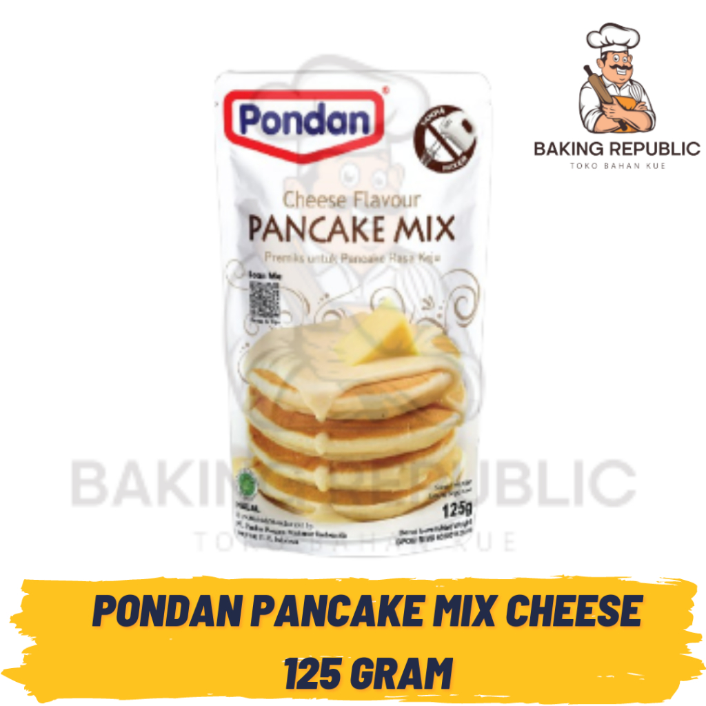 

PONDAN PANCAKE CHEESE | 125 GR | KEMASAN POUCH