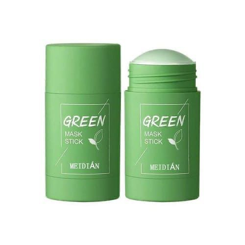 JE.ID Green Mask Stick Meidian Original 100% Masker Wajah Green Tea Menghilangkan Komedo Hidung Dan Wajah  Masker Wajah Green Tea Clay Mask Green Tea Acne Clay Stick Green Tea Cleansing Mask Green Masker Stick