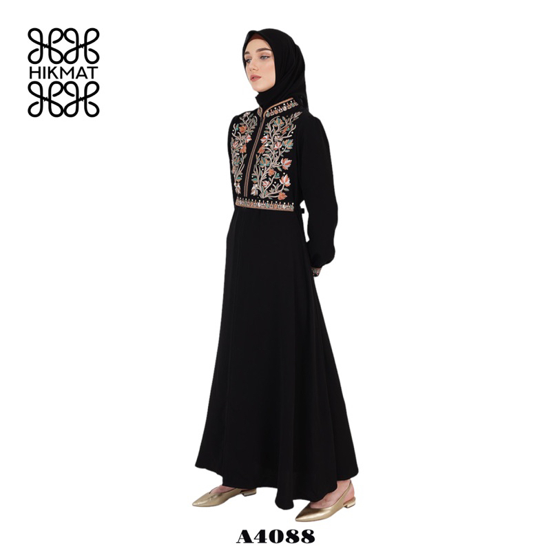 SALE 15% - ABAYA HIKMAT FASHION ORIGINAL A4088