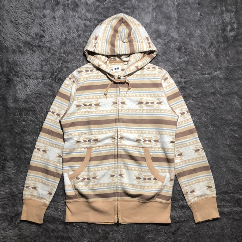 zipper hoodie Uniqlo Navajo