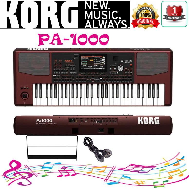 Korg PA1000  61-Key Professional Arranger Keyboard Korg PA-1000