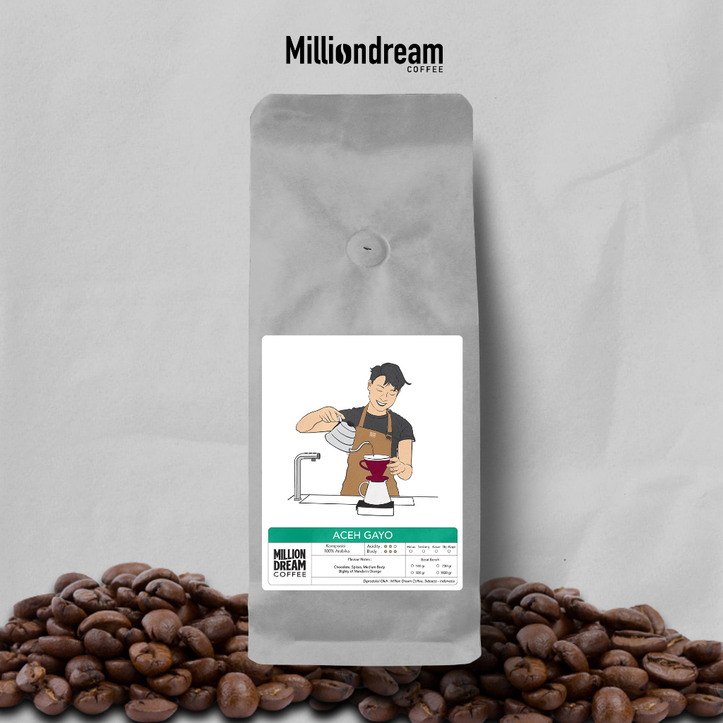

Kopi Arabika Aceh Gayo Milliondreamcoffee