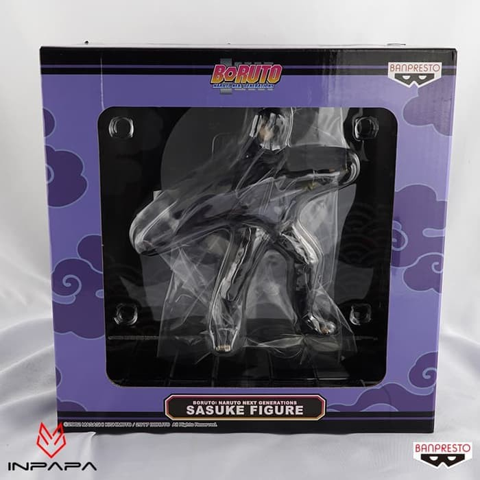 Uchiha Sasuke Boruto Version Banpresto / Glasses Factory Action Figure