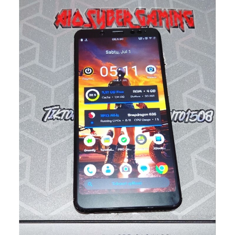 Xiomi Redmi Note 5 Pro/AI (Custom Rom Siap Pakai)