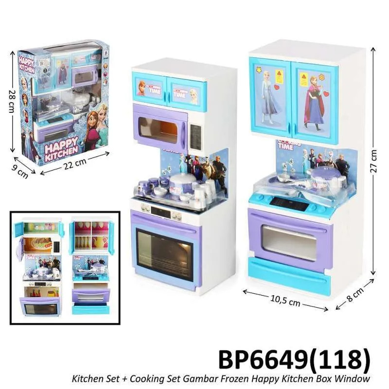 Mainan Edukasi Alat Dapur Happy Kitchen Set Mini BP-6643
