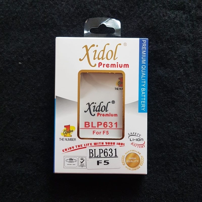 Baterai Xidol Batre Idol OPPO F5 F3 F5 PLUS BLP631 Battery Premium