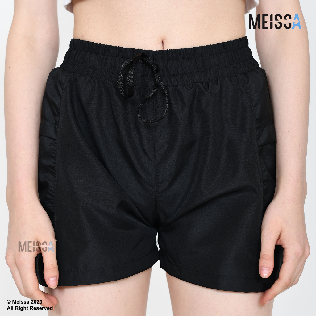 MEISSA Celana Pendek Olahraga Pria Wanita Premium Short Pants Wanita Senam Gym Lari Fitnes Running