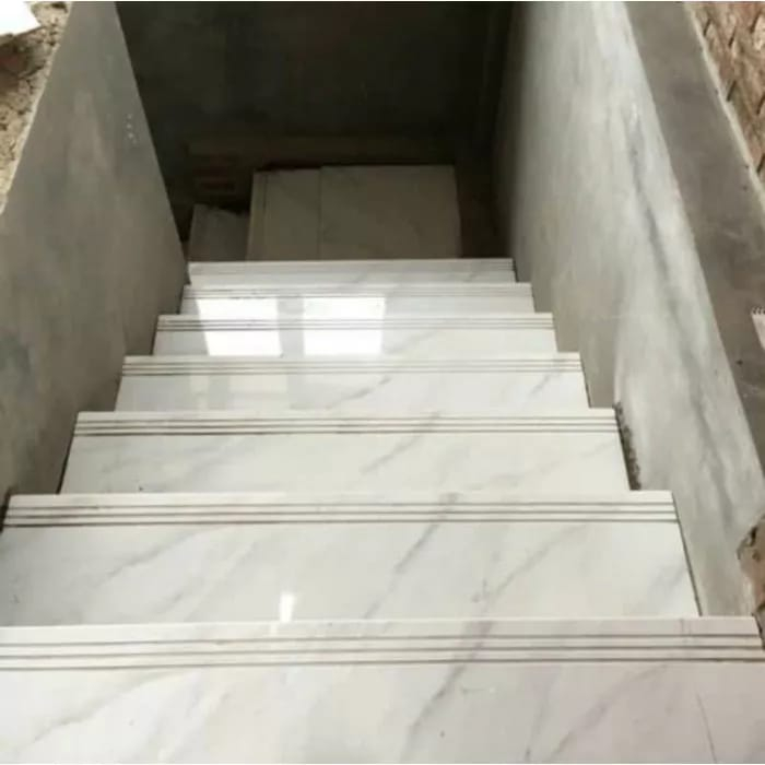 Stepnosing Granit Tangga motif MARMER PUTIH LATINA CARARA 30X80,20X80