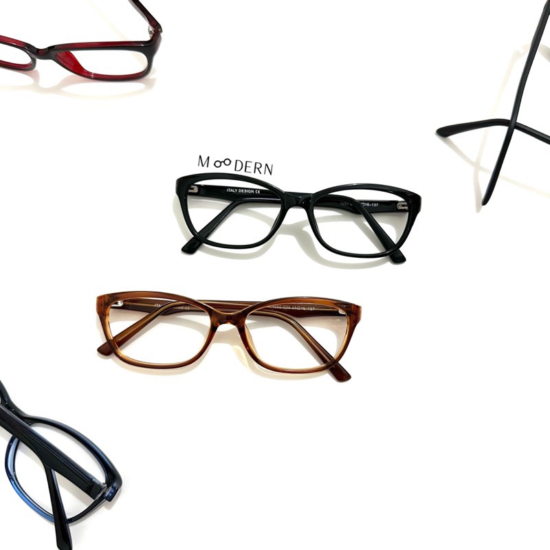 𝐌𝐨𝐨𝐝𝐞𝐫𝐧 - Frame Kacamata M1050 Unisex