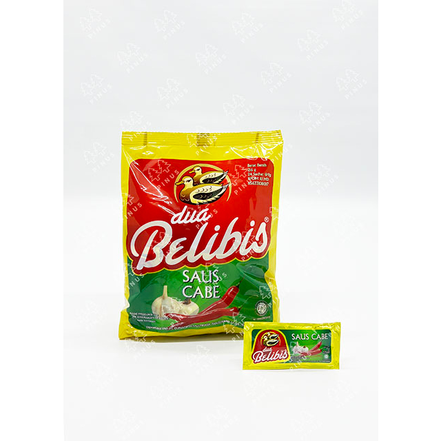 

DUA BELIBIS SACHET SAUS CABE / TOMAT 9 GR