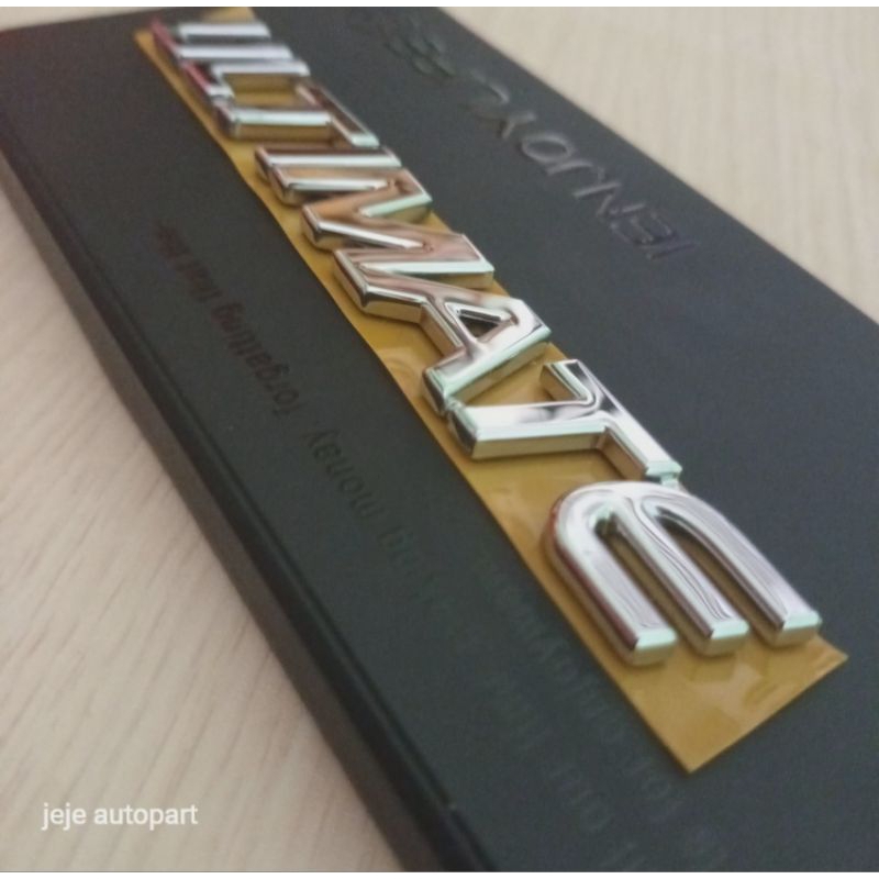 emblem bagasi pajero sport tulisan ULTIMATE original