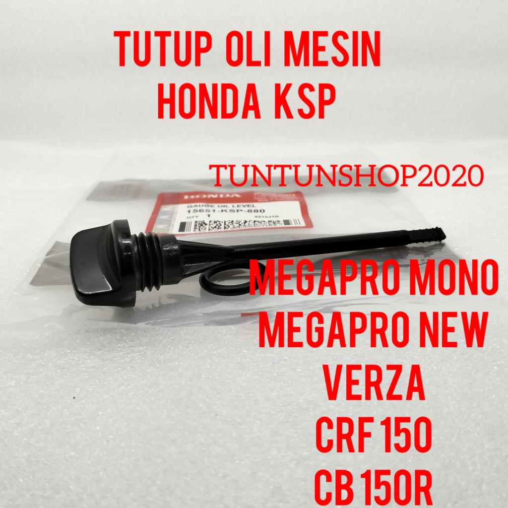 TUTUP OLI MESIN HONDA KSP PRESISI CB 150R, CRF 150, VERZA, MEGAPRO NEW, MEGAPRO MONO KUALITAS ASLI O
