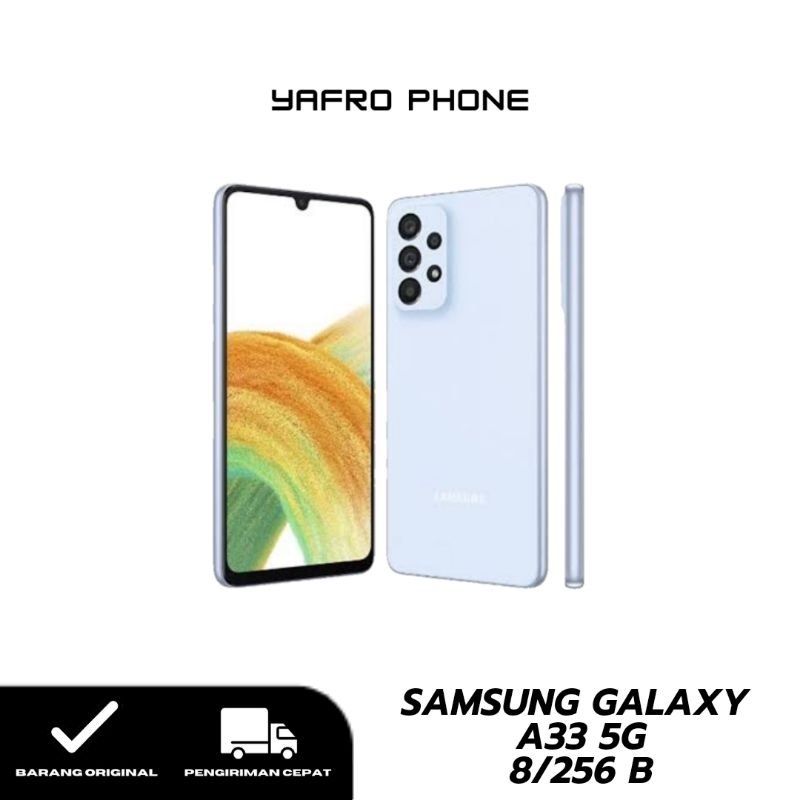 Samsung Galaxy A33 5G 8/256GB Garansi Resmi 1tahun