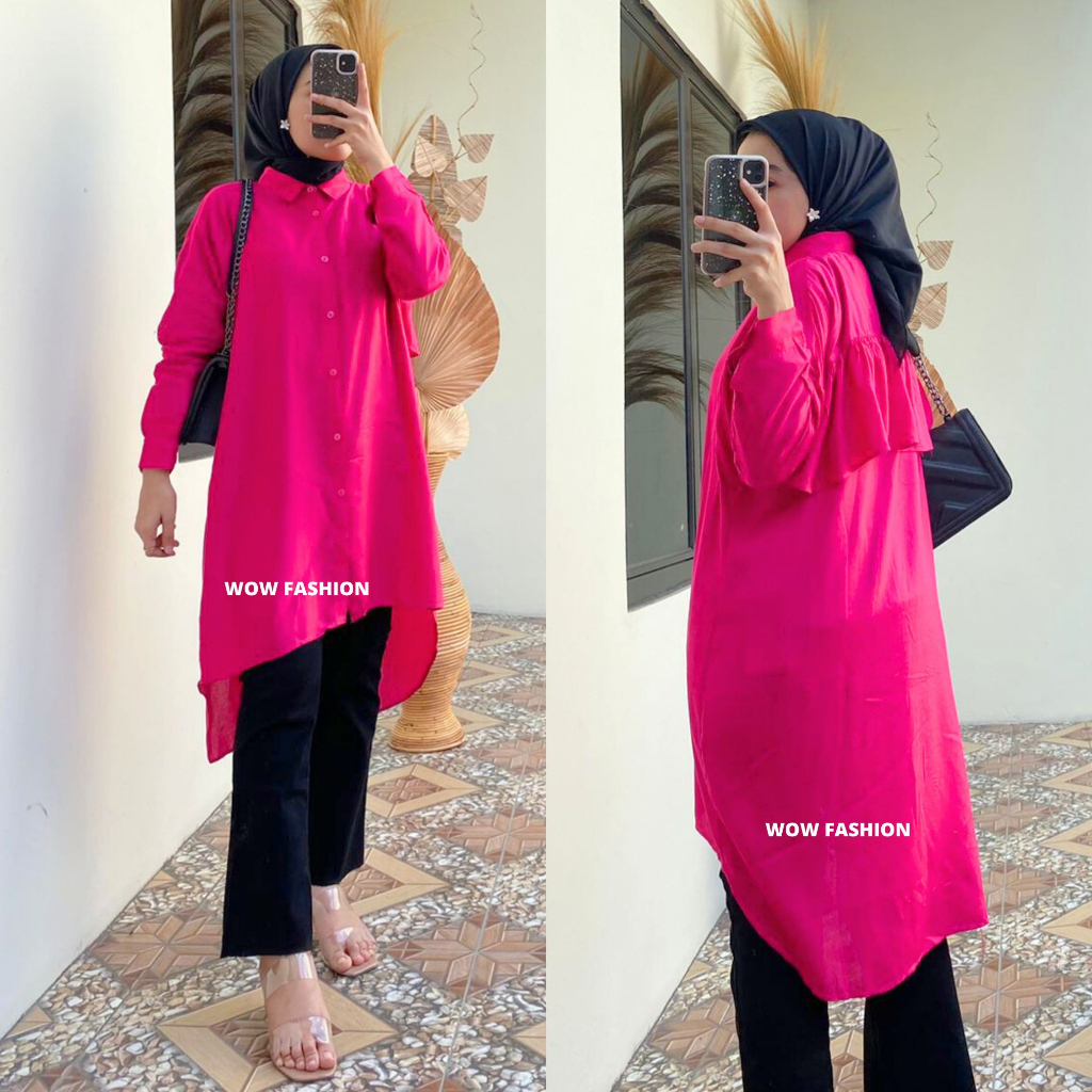 ARUNA TUNIK PREMIUM/ TUNIK RAYON WANITA