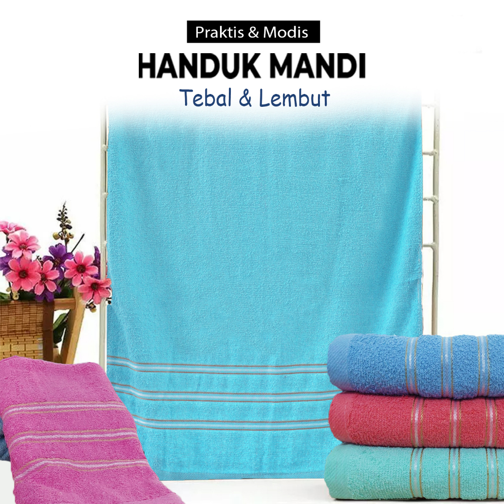 COD LuxuryParty H12-I Handuk Mandi Dewasa Handuk Handuk Mandi Ukuran 140x70cm