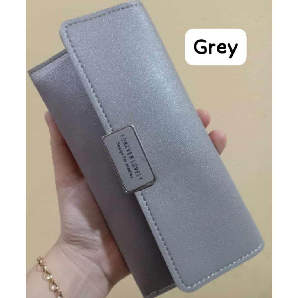 Dompet Wanita Korea / Dompet Panjang Kulit ? Dompet cewek Panjang Import