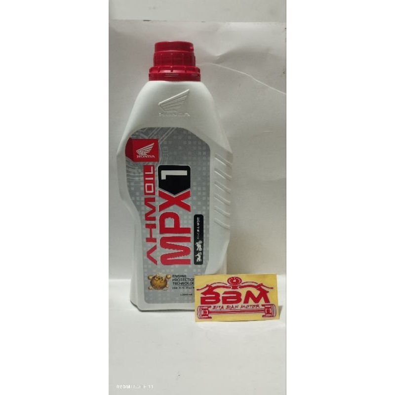 AHM OIL MPX 1,2 L SAE 10W-30 JASO MA