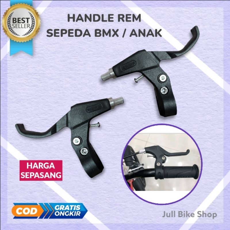 Sepasang Handle rem sepeda anak 12 16 18 20 inch bmx handel lipat mini hendel inchi