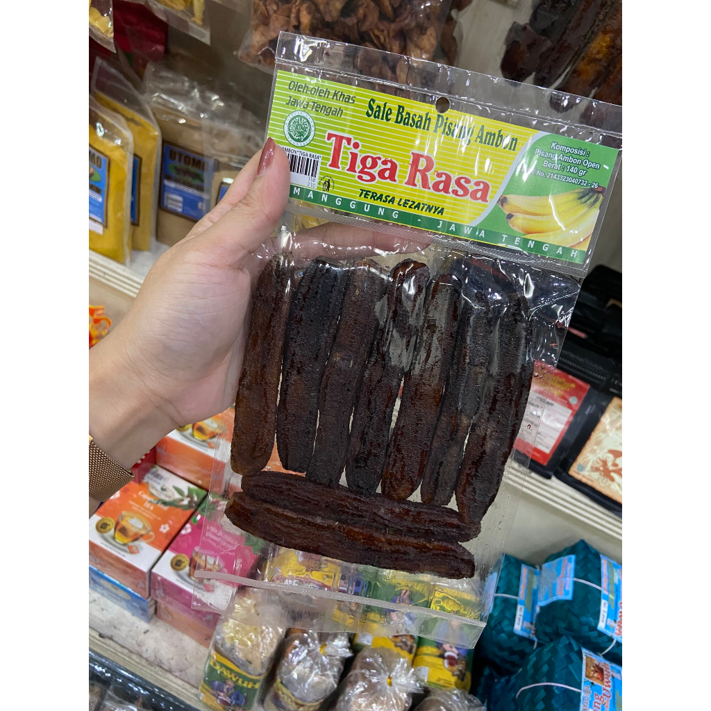 

Sale basah pisang ambon merk Tiga Rasa