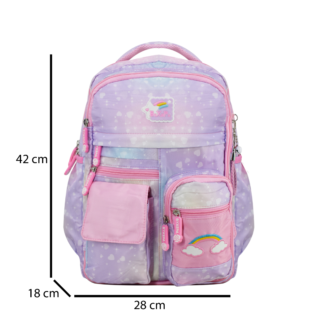 Newtonkids-Tas Ransel Sekolah Anak Byxepa Openset/Backpack Anak Terkini/Tas Ransel Kulkas/Fashion Anak Terkini/Tas Import