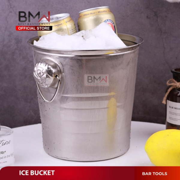 

Promo BMW Kitchen Ware - Ice Bucket Ember Es Batu Stainless Steel 7L Murah