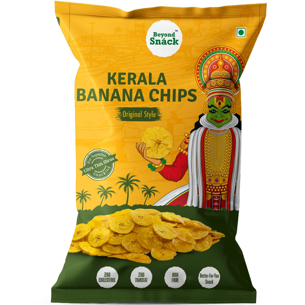 

Keripik Pisang / KERELA BANANA CHIPS ORIGINAL STYLE 150 GM