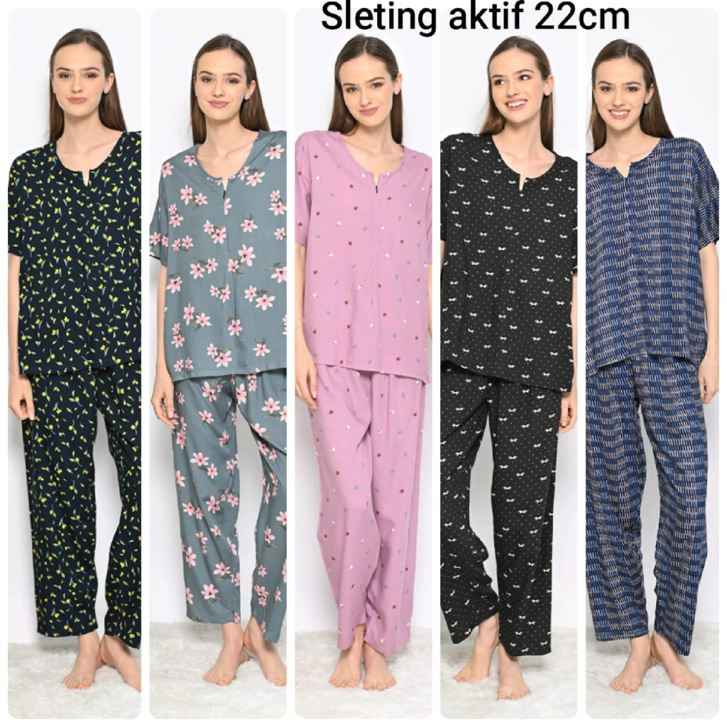 PIYAMA RAYON PAJAMAS DREAM SLETING AKTIF BUSUI