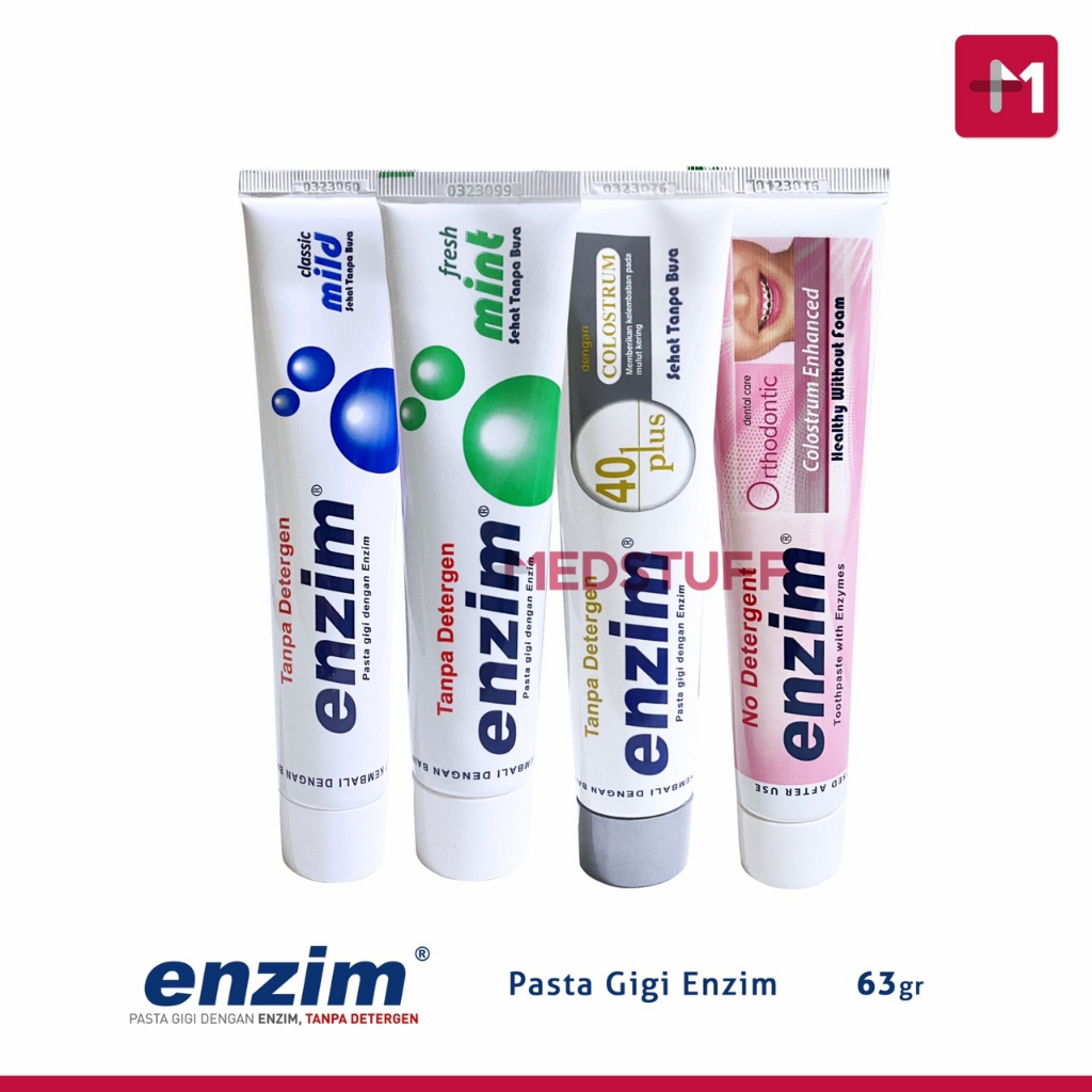 Pasta Gigi Enzim 63gr Enzim Pasta Gigi 63gram