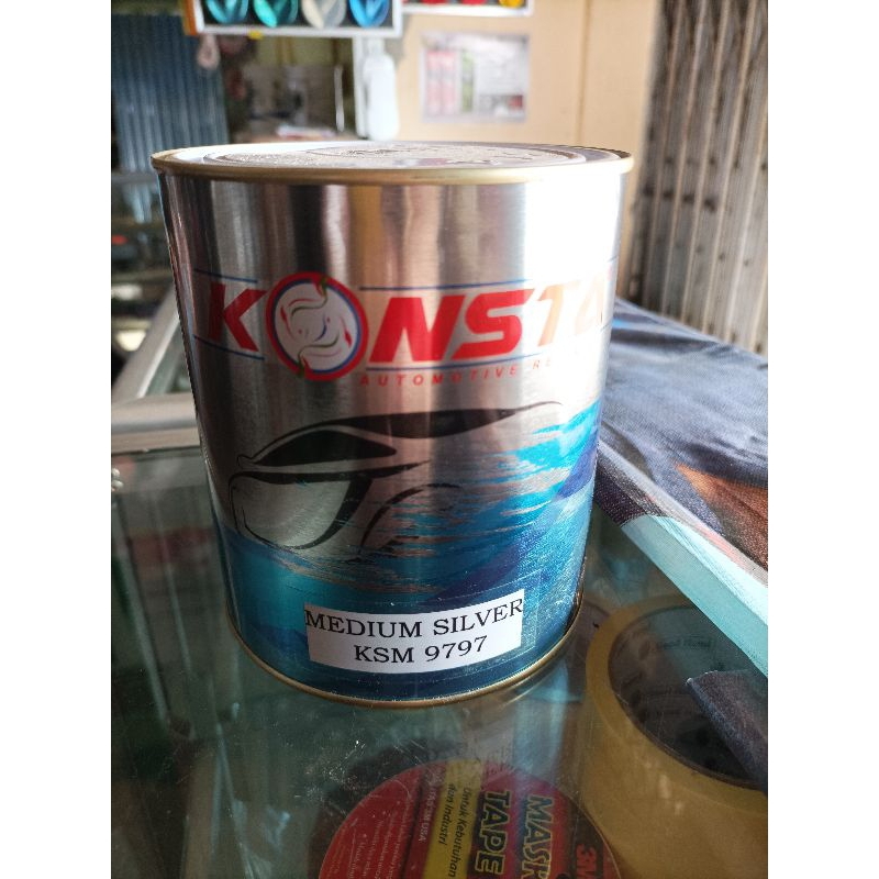 Konsta Metallic Medium Silver 9797 1L