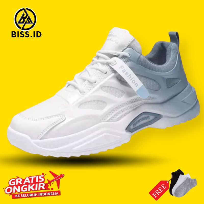 Sepatu pria wanita sneakers original panarybody putih cewek import